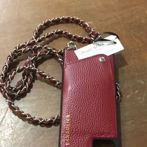 NEW Lucy Bandolier iPhone wallet case -6/7/8/SE2